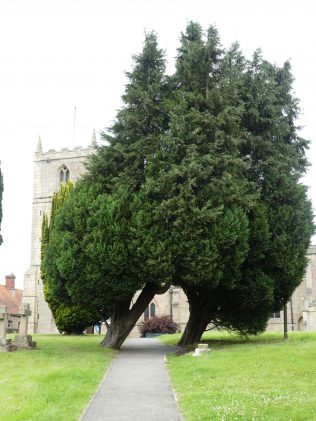 Warsop Church and Cenotaph