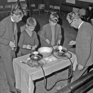 Children Pancake making | CHAD 35723 (Feb 1970)