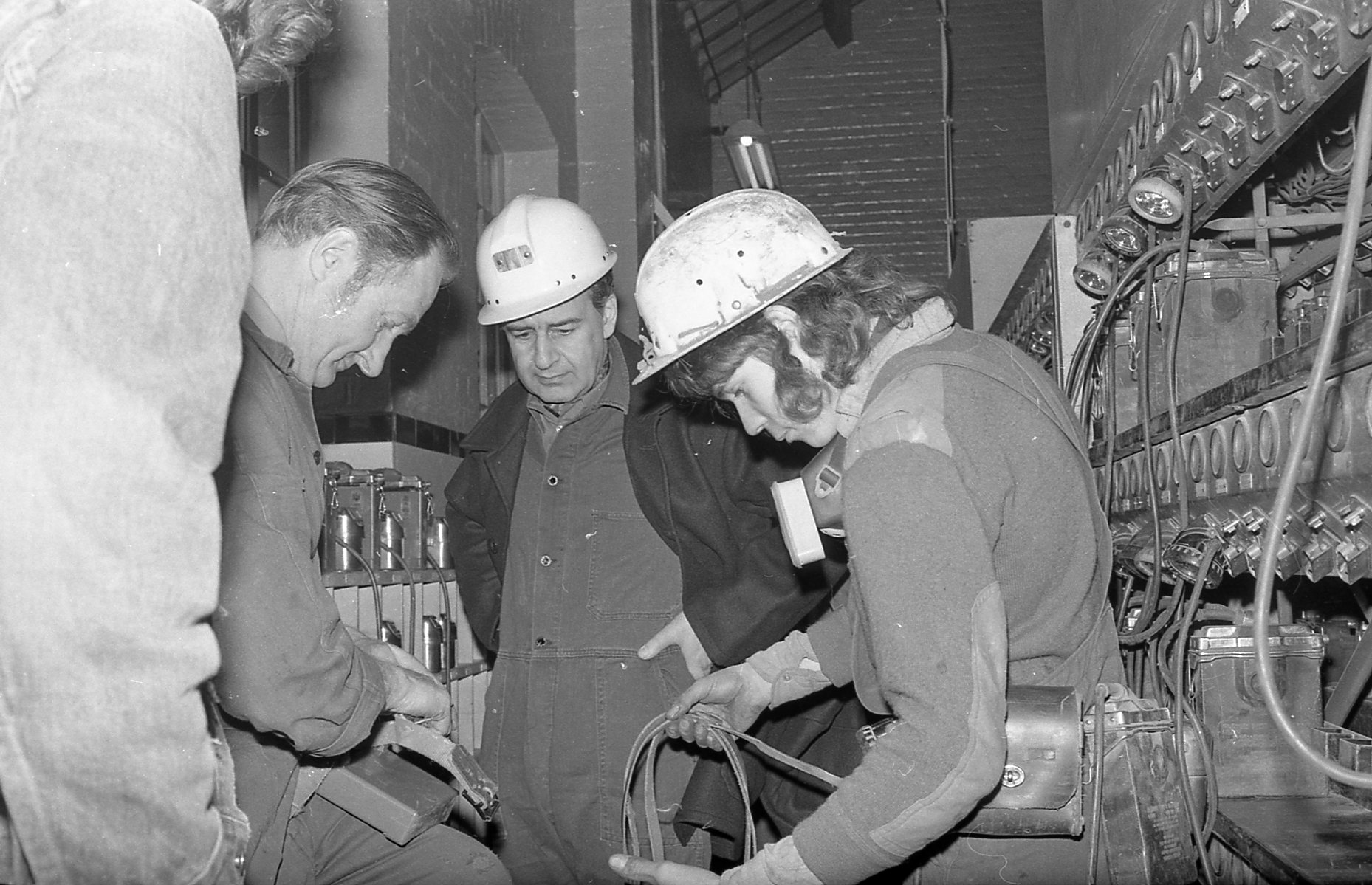 Clipstone Colliery a visit by Derek Ezra Mining, Clipstone Our