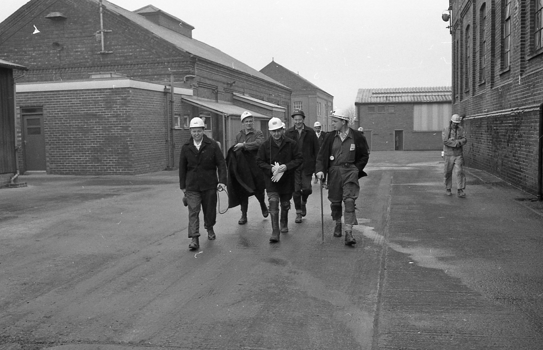 Clipstone Colliery a visit by Derek Ezra Mining, Clipstone Our