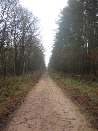 Green Drive looking east from Post D