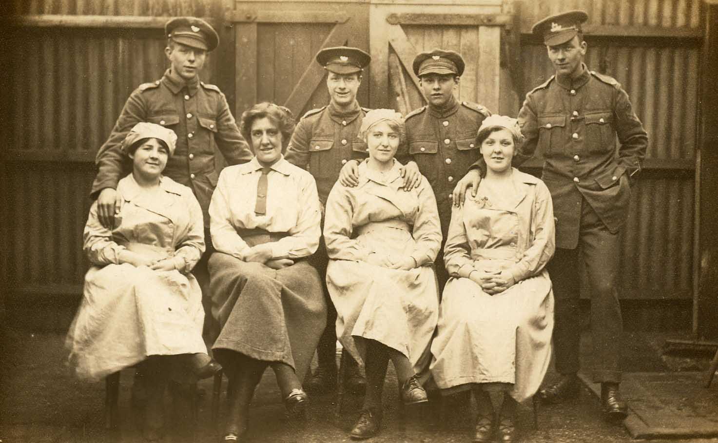 Women at Clipstone Camp Clipstone, World War I, World War One Our