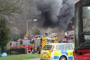 Still more black smoke at Stuart Avenue | Malcolm Marples