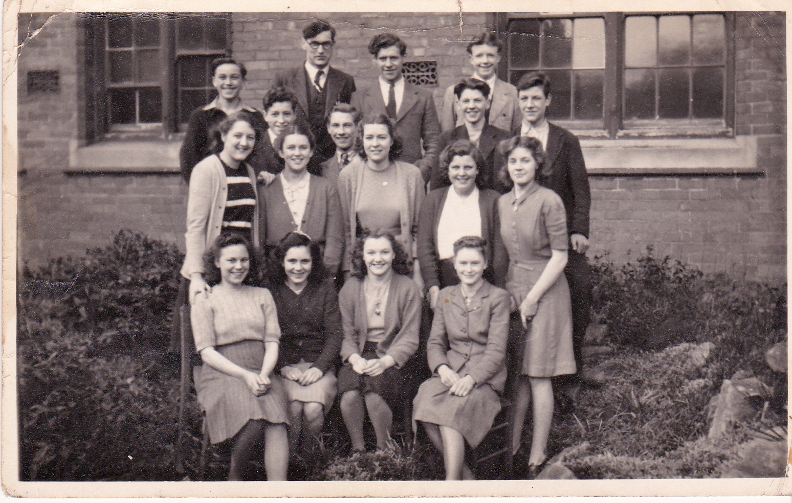 St Edmunds, Mansfield Woodhouse, School Leavers Group 1950 Mansfield