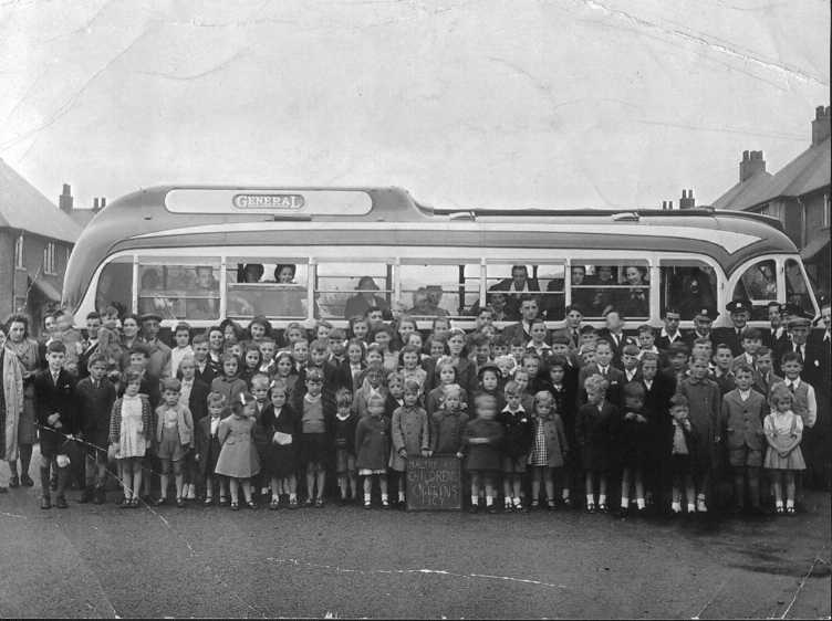 Maltby Road Childrens Outing 1947 Leisure, Mansfield Leisure Our Mansfield & Area