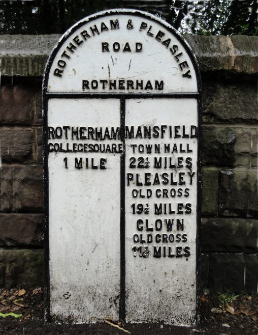 The Rotherham Pleasley Mansfield Turnpike Road Pleasley