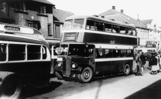 The omnibus replaced the trams in 1932.