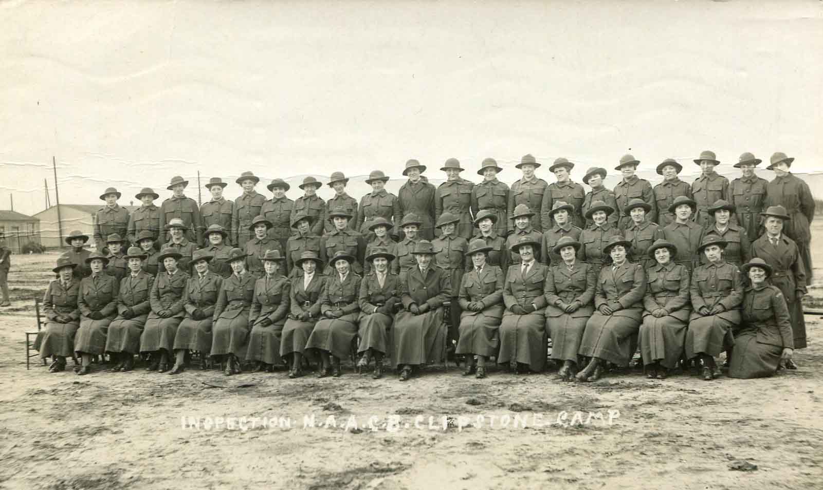 Women at Clipstone Camp Clipstone, World War I, World War One Our