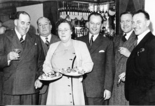 Mrs S Fairclough, Mr G E Titchner, Mrs C Sanders, Mr J B Eastwood, Mr A G Morris, Mr R Bradbury (Head Brewer) | Private Collection